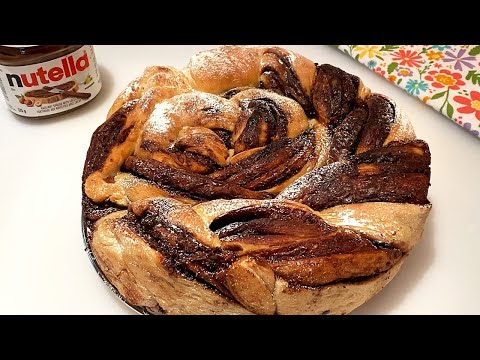 Braided Nutella Bread Recipe 🍫❤️