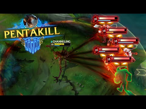 16 Minutes of PERFECT Pentakills...