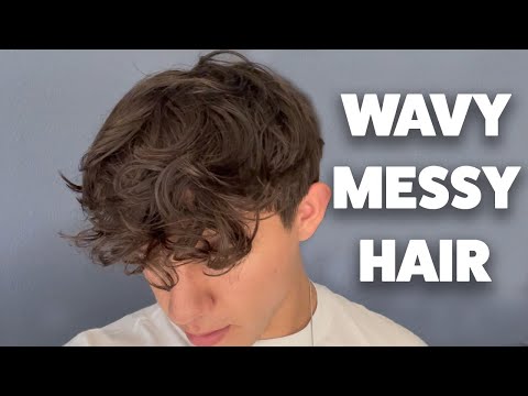 EASY Messy Hair Tutorial For The PERFECT Wavy Hair