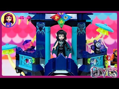 Lego Elves Noctura's Tower of Shadows & Earth Fox Rescue Build the Tower Review