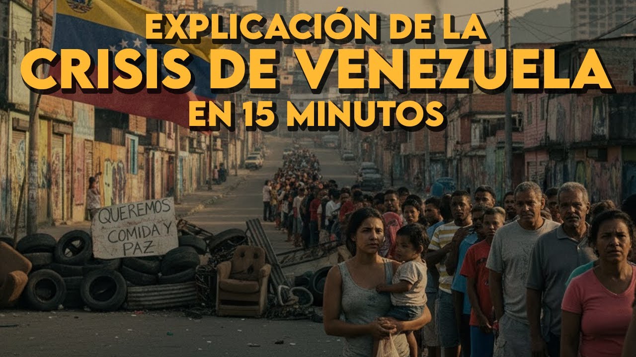 ✅ La CRISIS de VENEZUELA en 15 minutos | ¿Por qué Venezuela está siempre en crisis?