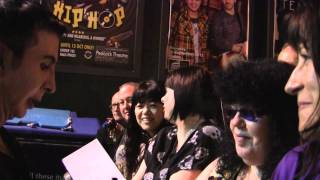 Marc Almond Meets Marc Bolan Fans wearing T.REX shirt 15th Sept 2012 O2 Shepherd&#39;s Bush Empire