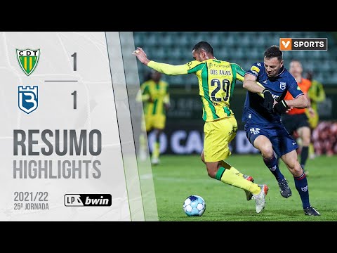 Highlights | Resumo: Tondela 1-1 Belenenses SAD (Liga 21/22 #25)