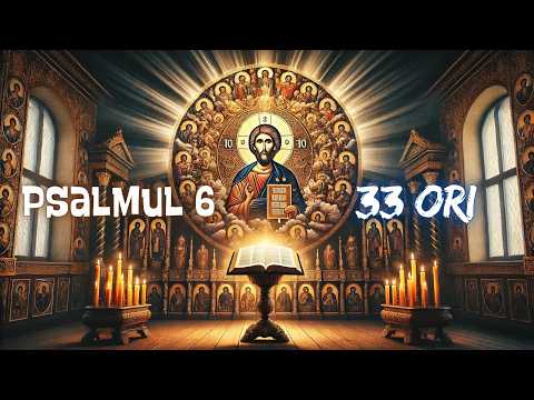 Psalmul 6 repetat de 33 de ori – Rugăciune pentru vindecare și iertare 🙏✨