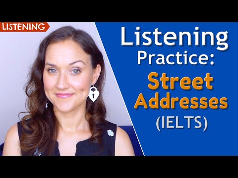 Street Addresses (IELTS + Call Center) | English Listening Practice