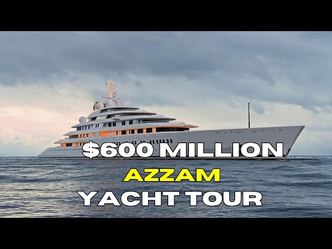 Inside the $600 Million Azzam Yacht - The World's Largest Superyacht