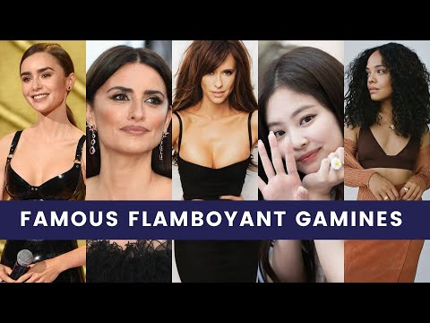 FAMOUS FLAMBOYANT GAMINES *SHOCKING*