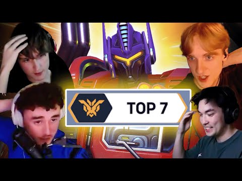 Streamers React To The Rank 1 Avoided Reinhardt | Pt.7