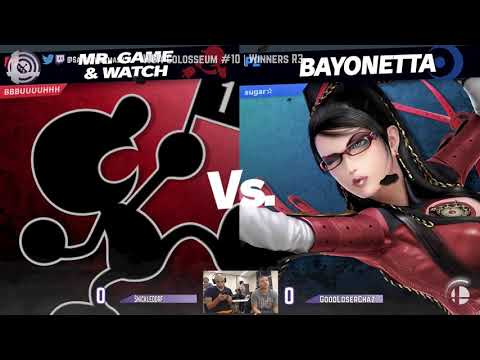 Snickeldorf (Shulk, G&W) vs. Good Loser Chaz (Bayonetta, Corrin) - WGA Colosseum #10 - Winners R3