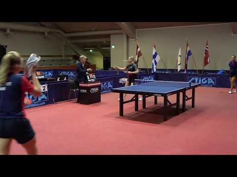 Pingis TV: Norway-Finland (W) EM 2023-karsintaturnaus