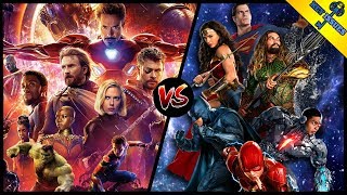 The Avengers vs The Justice League | MCU vs DCEU