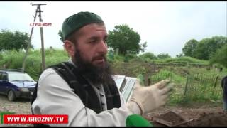 Оползень захватил территорию кладбища села Гуш-Корт Шатойского района