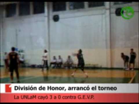 La UNLaM cayo con Honor en su debut en la maxima categoria