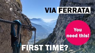 Do this before going on Via Ferrata! - Don't take it for granted! - Via Ferrata beginner guide