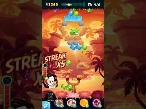 Angry Birds POP Bubble Shooter - Level 58