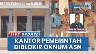 ASN Palang Kantor Pemerintahan Kabupaten Maybrat, Bupati: Jangan Jadi Provokator, Fokus Melayani