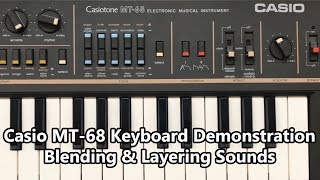 Video thumbnail for Casio MT-68 Vintage Keyboard Demonstration by Marky Shaw
