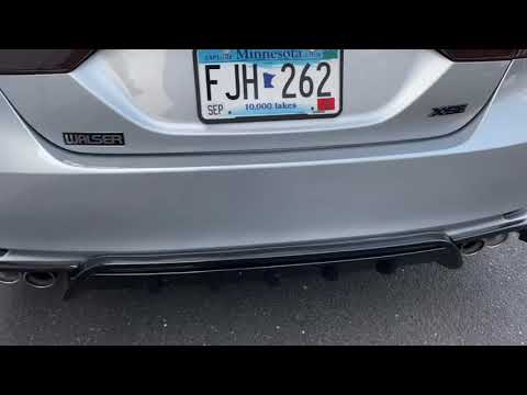 2020 Toyota Camry XSE Stock Exhaust vs Magnaflow
