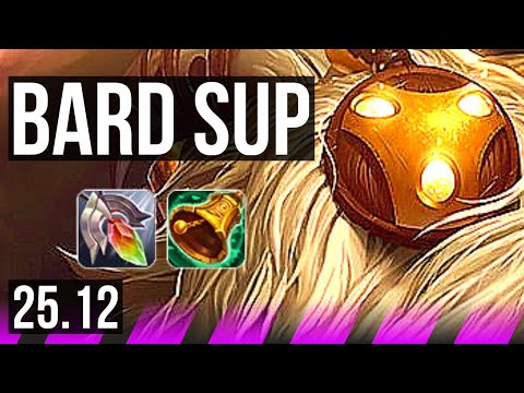 BARD & Smolder vs TAHM KENCH & Ezreal (SUP) | 1/3/28 | KR Master | 25.12