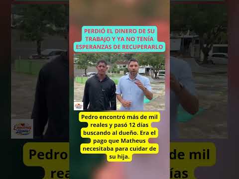 Doce días buscando a quien había perdido su salario