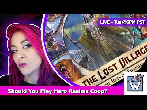 Should you Play Hero Realms: The Lost Village? - A Playthrough and Discussion