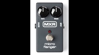 Video thumbnail for MXR Micro Flanger pedal demo by claudio vieira