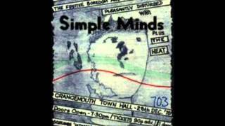Simple Minds - Town Hall Grangemouth Scotland 28.12.1978