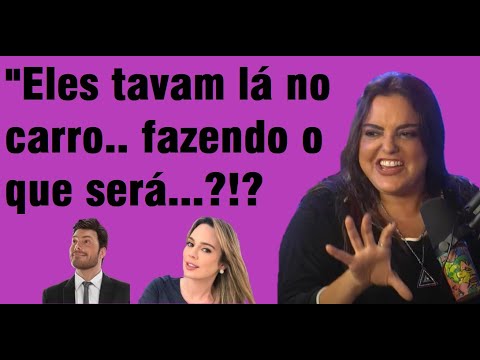 Danilo Gentili ficou com Rachel Sheherazade dentro de um carro!!! PEGOU MESMO!!!