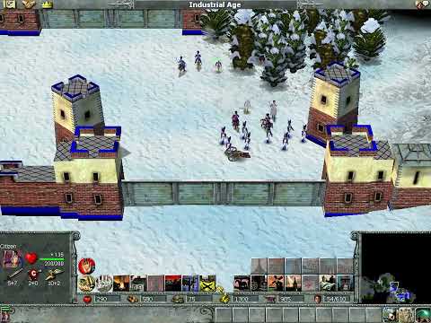 Empire Earth Game Play: Industrial Age 1v1 vs Computer