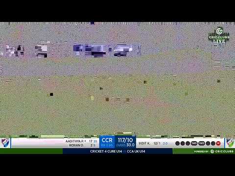 2023 CCA UK Tour - CCA UK U14 Vs Cricket 4 Cure U14