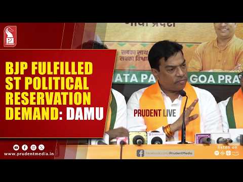 BJP Kept Its Promise on ST Reservation; Congress Needn't Lecture Us: Damu Naik 