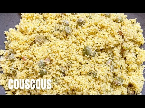 How To MakeThe Perfect Couscous | Couscous with Pigeon peas | Easy couscous recipe