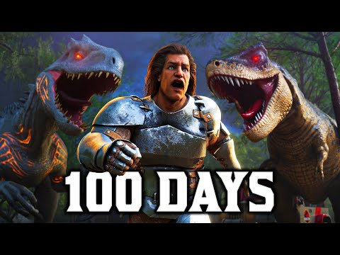 I Survived 100 Days in Jurassic World REBIRTH