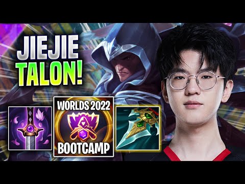 JIEJIE IS A MONSTER WITH TALON! - EDG Jiejie Plays Talon JUNGLE vs Maokai! | Bootcamp 2022