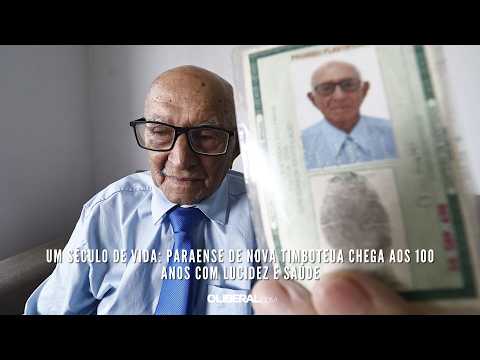 Um século de vida: paraense de Nova Timboteua chega aos 100 anos com lucidez e saúde