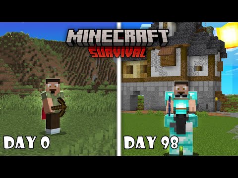 SHOCKING: 100 Days of Minecraft Survival 1.20