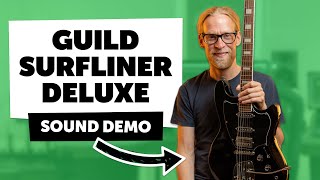 Video thumbnail for Guild Surfliner Deluxe - Sound Demo by Guitar Bonedo