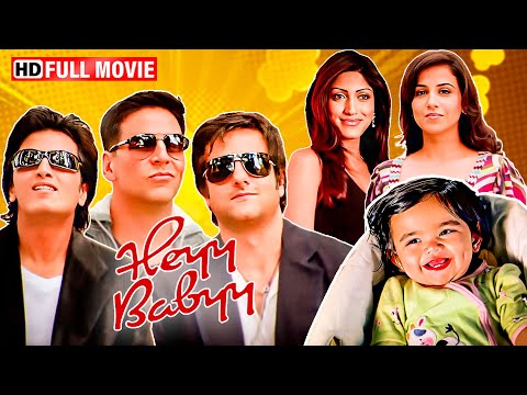 Heyy Babyy - Full Comedy Movie - Akshay Kumar, Fardeen Khan, Riteish Deshmukh, Vidya Balan