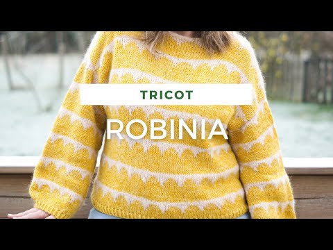 ROBINIA SWEATER d'Anne Ventzel — PODCAST TRICOT 🧶