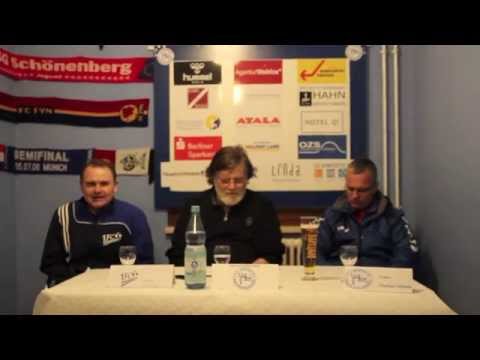 Pressekonferenz F.C. Hertha 03 - 1. FC Neubrandenburg 04  5:0 (3:0)