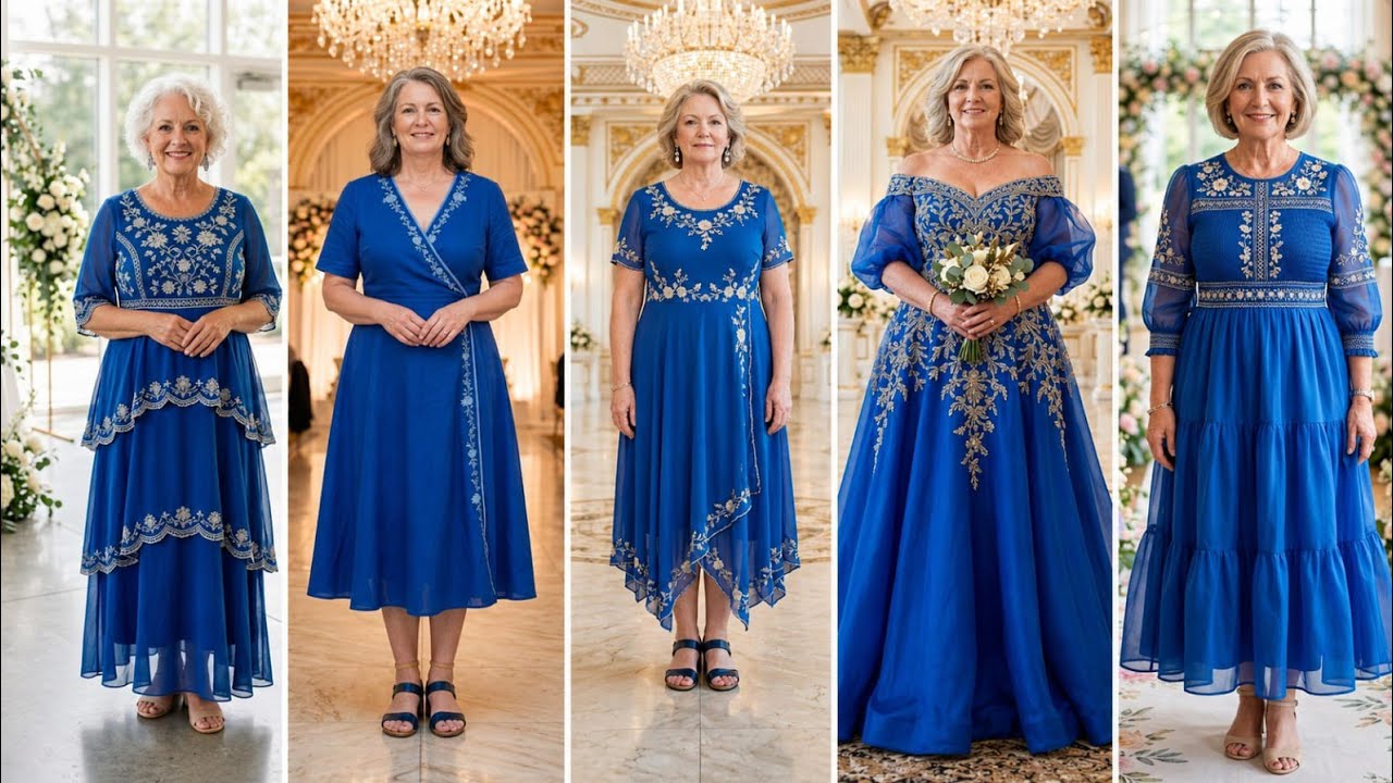 Cobalt Blue Wedding Guest & Mother of the Bride Outfits 2026 | Global Summer Wedding Dress Trends