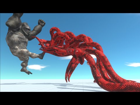 GIANT KING KHUNG vs UNITS - Animal Revolt Battle Simulator