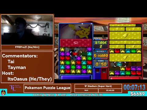 Fastest Furs Fall Festival 2020 - Pokemon Puzzle League 1P Stadium Super Hard by FFRPro21