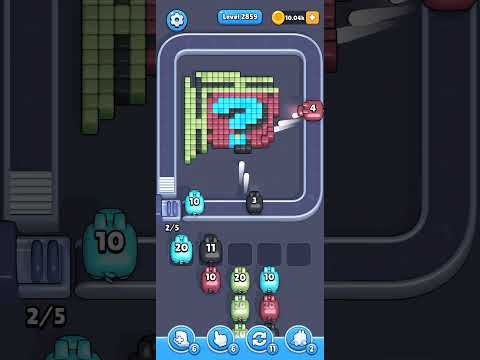 Pixel Flow Level 2859 Walkthrough