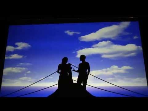 Les Die Mobilés : Moving Shadows - fête de la Lumière Chartres 2014 -