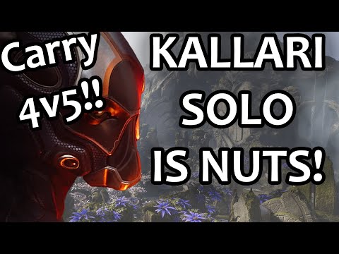 CARRY 4v5 AS KALLARI SOLO!