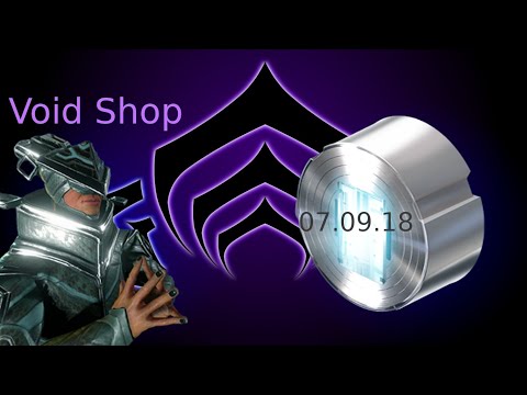 Warframe Void-Händler Orcus Relais 07.09.2018