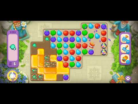 Gardenscapes Level 5385 [Super Hard Level] #androidgameplay #gardenscapesgame #viralvideo #tranding 