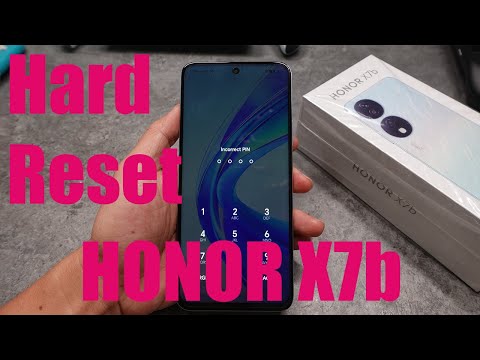 How To Hard Reset Honor X7b