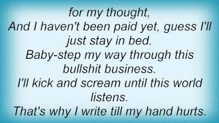 Dead Celebrity Status - Blood Music Lyrics